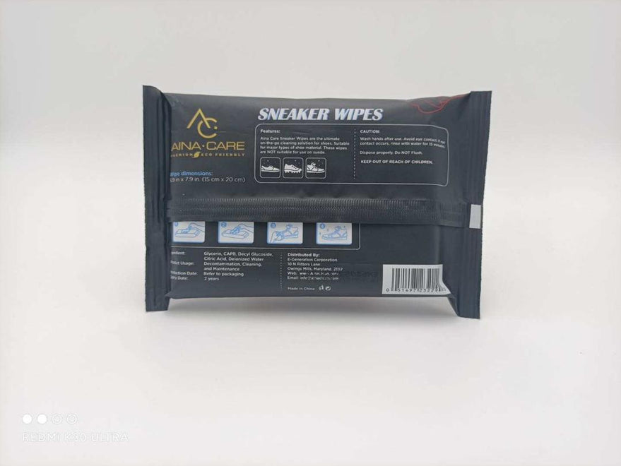 All-Purpose Shoe Wipes - 12 Sheets [4 Packs]